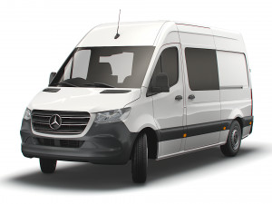 mercedes benz sprinter l2 walfare 2021 3D 모델