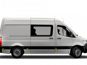 mercedes benz sprinter l2 walfare 2021 3D 모델