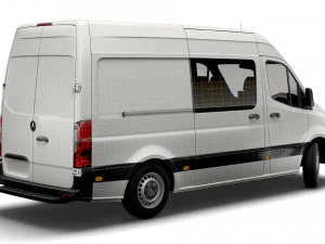 mercedes benz sprinter l2 bem estar 2021 Modelo 3D