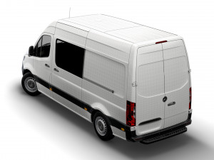 mercedes benz sprinter l2 walfare 2021 3D 모델