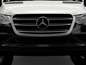 mercedes benz sprinter l2 walfare 2021 3D 모델
