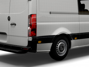 mercedes benz sprinter l2 walfare 2021 3D 모델