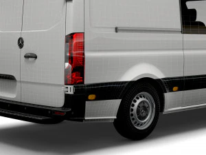 mercedes benz sprinter l2 bem estar 2021 Modelo 3D