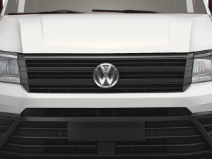 vw crafter double cab tipper 2021 3D-Modell
