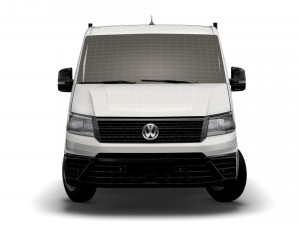 vw crafter double cab tipper 2021 3D-Modell