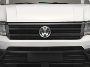 vw crafter single cab tipper 2021 3D Model