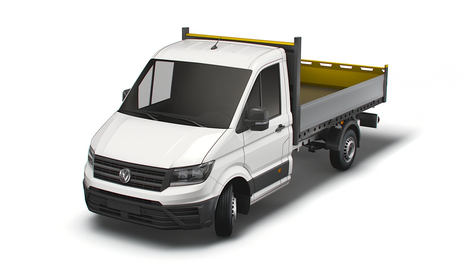Vw Crafter Single Cab Tipper 2021 3D Модель In Грузовик 3DExport