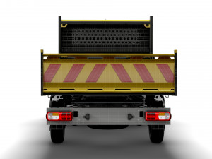 vw crafter single cab tipper 2021 3D Model