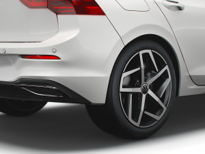 vw golf style 2021 3D Model