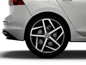 vw golf style 2021 3D Model