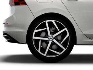 vw golf style 2021 3D Model