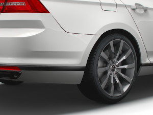 vw passat highline b8 2019 Modelo 3D