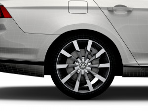 vw passat highline b8 2019 Modelo 3D