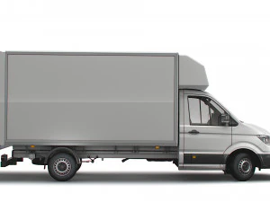 elevador traseiro vw crafter luton 2021 Modelo 3D