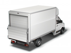 vw crafter luton tail lift 2021 3D Модель