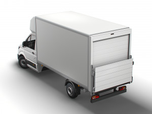 vw crafter luton tail lift 2021 3D Модель