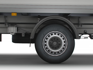 vw crafter luton tail lift 2021 3D Модель
