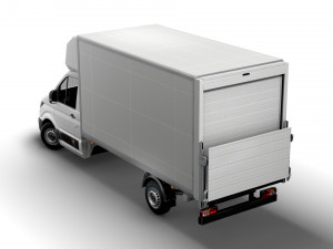 vw crafter luton tail lift 2021 3D Модель