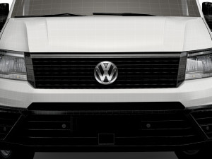 vw crafter luton tail lift 2021 3D Модель