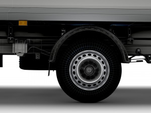 vw crafter luton tail lift 2021 3D Модель