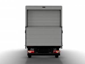 vw crafter luton tail lift 2021 3D Модель