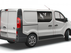 nissan nv 300 combi 2021 3D मॉडल