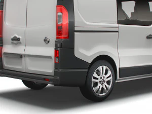 nissan nv 300 combi 2021 3D Model