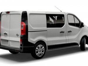 nissan nv 300 combi 2021 3D मॉडल