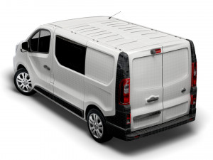 nissan nv 300 combi 2021 3D मॉडल