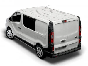 nissan nv 300 combi 2021 3D Model