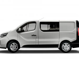 nissan nv 300 combi 2021 3D Model