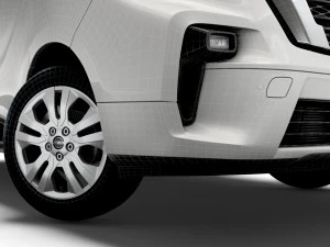 nissan nv 300 combi 2021 3D Model