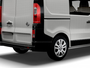 nissan nv 300 combi 2021 3D मॉडल