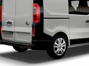 nissan nv 300 combi 2021 3D Model