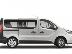 nissan nv 300 minibus 2021 3D Model