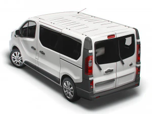 nissan nv 300 minibus 2021 3D Model