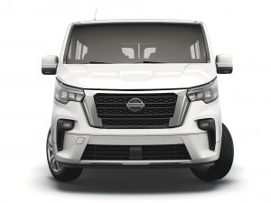 nissan nv 300 minibus 2021 Model 3D