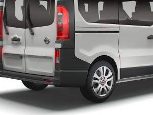 nissan nv 300 minibus 2021 Model 3D