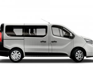 nissan nv 300 minibus 2021 3D Model