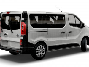 nissan nv 300 minibus 2021 Model 3D