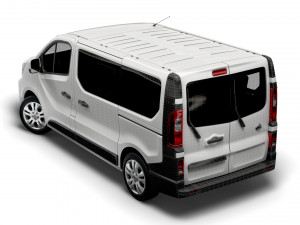 nissan nv 300 minibus 2021 Model 3D
