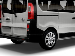 nissan nv 300 minibus 2021 Model 3D