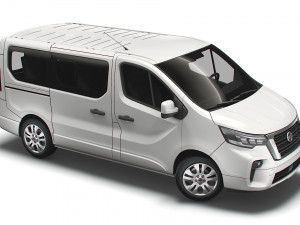 nissan nv 300 spaceclass 2021 3D मॉडल