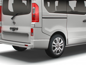 nissan nv 300 spaceclass 2021 3D मॉडल
