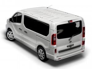 nissan nv 300 spaceclass 2021 3D मॉडल