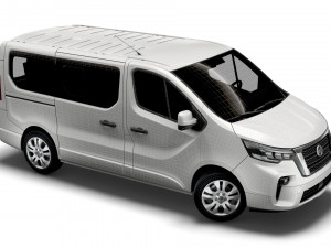 nissan nv 300 spaceclass 2021 3D मॉडल
