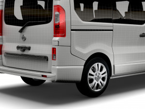 nissan nv 300 spaceclass 2021 3D मॉडल