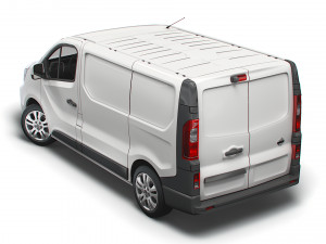 nissan nv 300 van 2021 3D Model