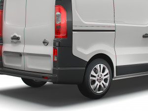 nissan nv 300 van 2021 3D Model