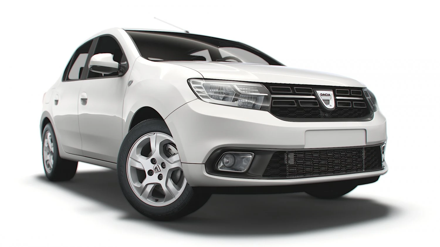 dacia logan 2019 3D Model .c4d .max .obj .3ds .fbx .stl .blend 